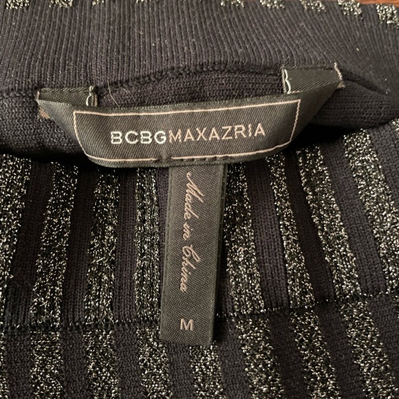 BCBGMaxAzria Sparkle Striped Skirt - Picture 5 of 5